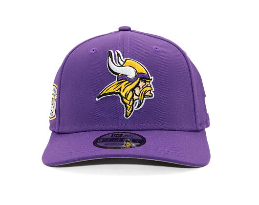 Kappe New Era - NFL Anniversary Patch 9SEVENTY Stretch-Snap - Minnesota Vikings - Purple