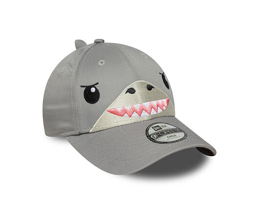 Kinder Kappe New Era - Monster Face 9FORTY - Grey