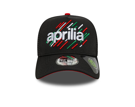 Kappe New Era - PIAGGIO Print 9FORTY Trucker - Black