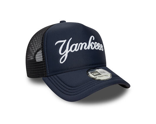 Kappe New Era - 9FORTYAf trucker MLB Script - NY Yankees