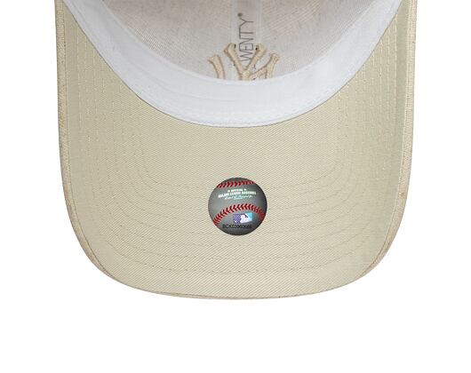 Kappe New Era - 920W MLB Linen - NY Yankees - Stone/Stone