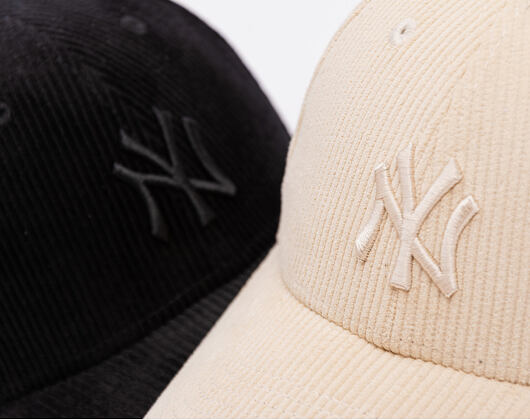 Damen Kappe New Era - MLB Cord 9FORTY - NY Yankees - Stone