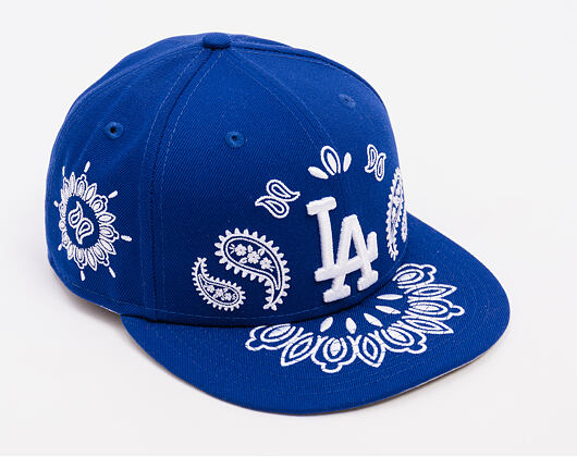 Kappe New Era - MLB Paisley Bandana 59FIFTY - LA Dodgers - Dark Royal