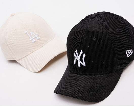 Kappe New Era - MLB Cord 9FORTY M-CROWN - NY Yankees - Black