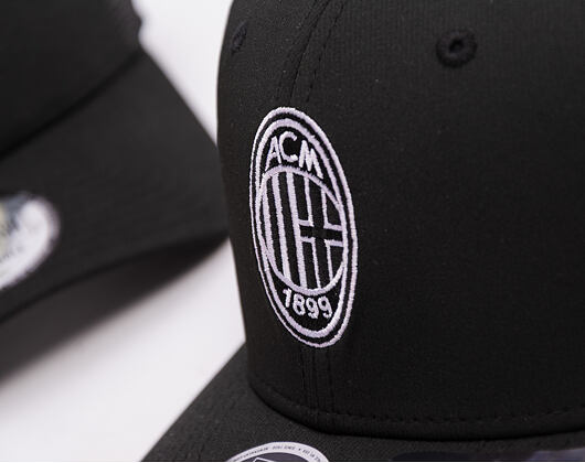 Kappe New Era - Recycled 9SEVENTY Stretch-Snap - AC Milan - Black