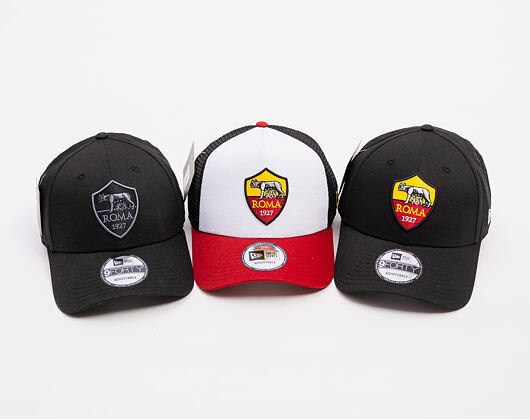 Kappe New Era - Tonal 9FORTY - AS Roma - Black