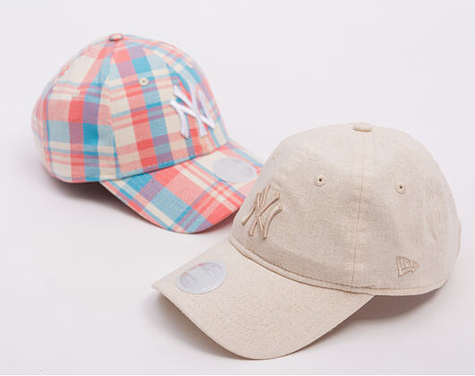 Kappe New Era - 920W MLB Linen - NY Yankees - Stone/Stone