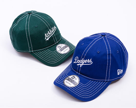Kappe New Era - MLB Contrast Stitch 9TWENTY - LA Dodgers - Dark Royal / White