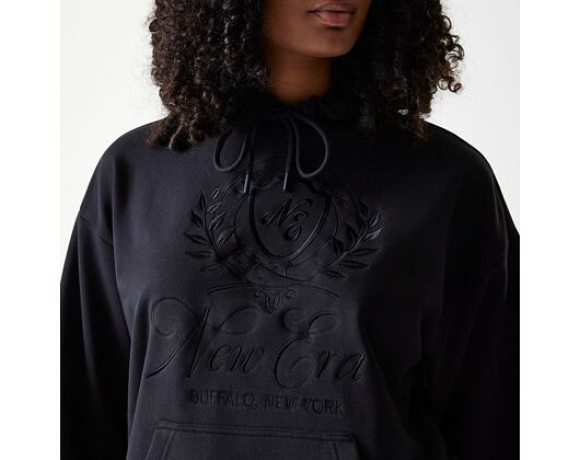 Damen Pullover New Era - Crest Hoodie - Black