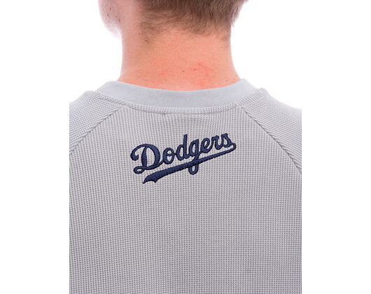 T-Shirt New Era - MLB Waffle Tee - LA Dodgers - Grey