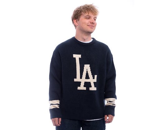 Strickpullover New Era - MLB Sweater Knit - LA Dodgers - Navy