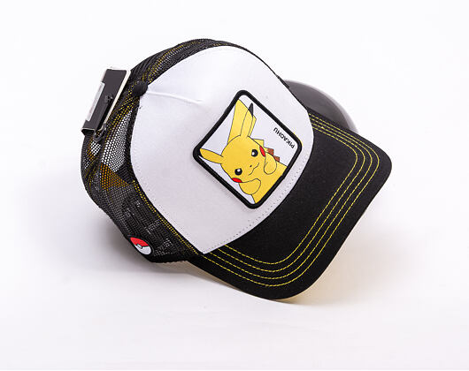 Kappe Capslab - Pokémon Trucker - Pikachu - Black / White