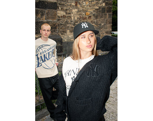 Damen Strickpullover New Era - MLB Cardigan Sweater - NY Yankees - Black