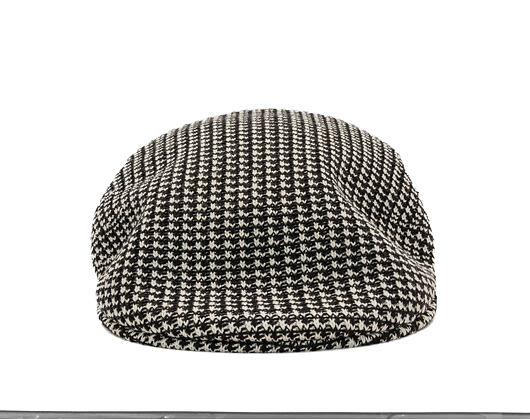 Kangol - Grid Knit 504 Flatcap - Black