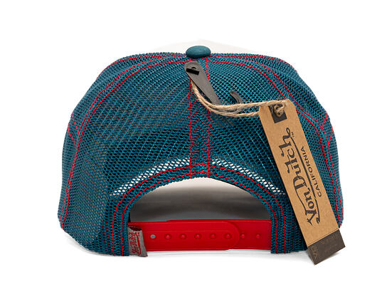 Kappe Von Dutch - Trucker - Abgenutzt Weiß/Blau