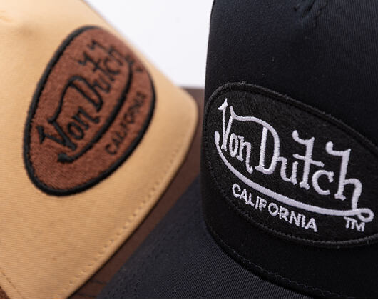 Kappe Von Dutch - Trucker - Cali Patch - Schwarz