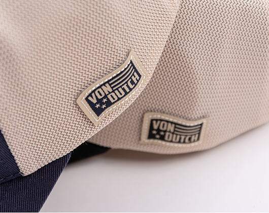 Kappe Von Dutch - Trucker - Flag - Blue/Beige