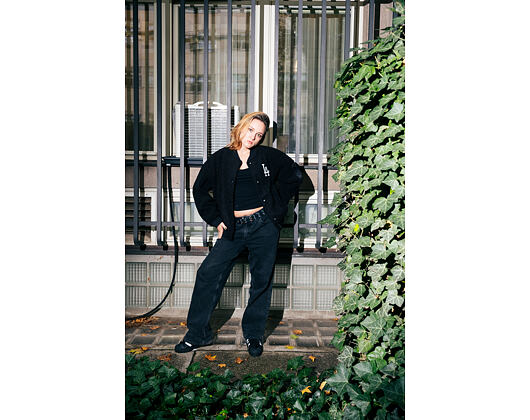 Damenjacke New Era - MLB Sherpa Bomber - LA Dodgers - Black