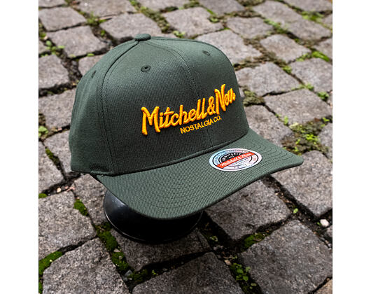Kappe Mitchell & Ness - Pinscript Classic Red - Own Brand - Green/Orange