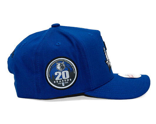 Kappe Mitchell & Ness - Coldwal Classic Red  - Minnesota Timberwolves - Royal Blue