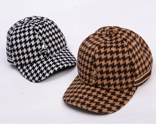 Kangol - Block Zig Baseball Cap - Brown
