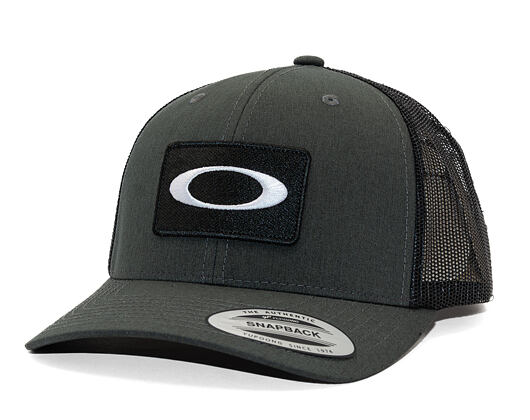 Kappe Oakley - O Original Patch Trucker - Blackout Dk Htr