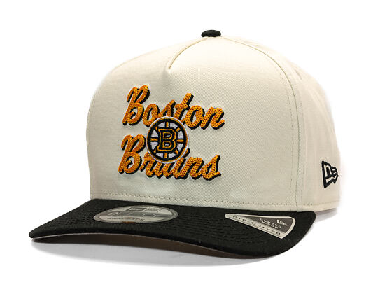 Basecap New Era - NHL Chainstitch 9FIFTY A-Frame - Boston Bruins - Chrome White