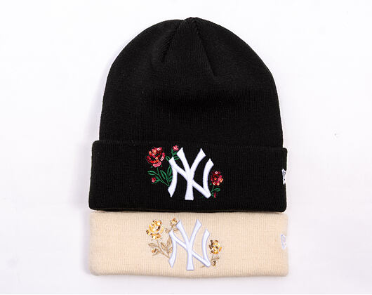 Damen Mütze New Era - MLB Sequin Rose - NY Yankees - Black