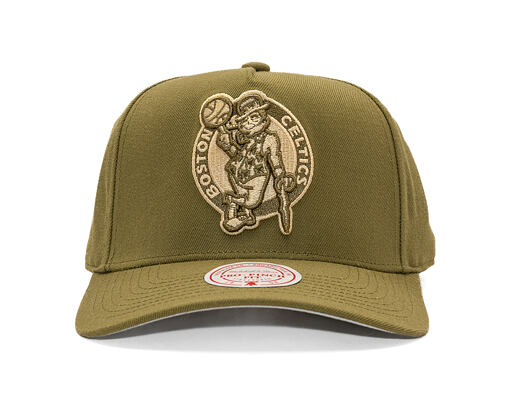 Kappe Mitchell & Ness - NBA Fashion Basic Pro - Boston Celtics - Olive