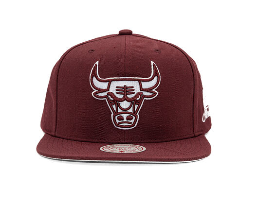 Kappe Mitchell & Ness - NBA Fashion Basic Snapback - Chicago Bulls - Dark Purple