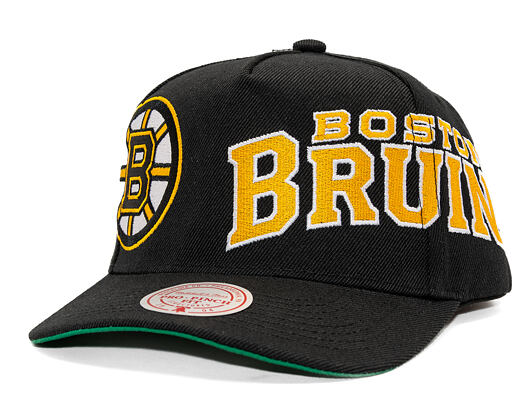 Kappe Mitchell & Ness - NHL Busted Pro - Boston Bruins - Black