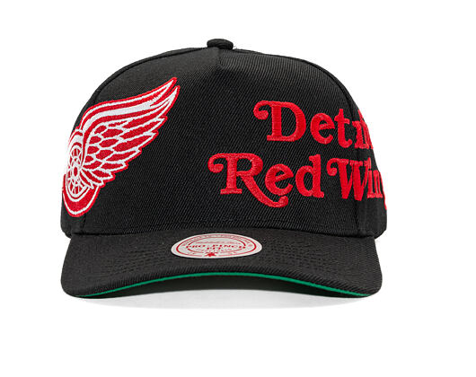 Kappe Mitchell & Ness - NHL Busted Pro - Detroit Red Wings - Black