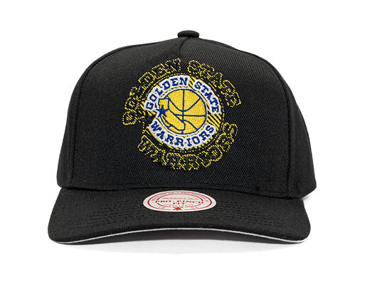 Kappe Mitchell & Ness - NBA Tilted Pro Snapback Hwc - Golden State Warriors - Black
