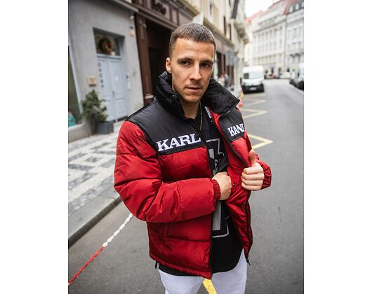 Jacke Karl Kani - Retro Essential Puffer Jacket - Red