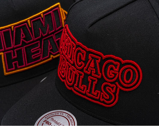 Kappe Mitchell & Ness - NBA Class Act Pro - Chicago Bulls - Black