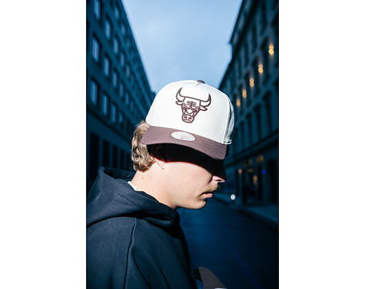 Kappe Mitchell & Ness - NBA Fashion Basic 2T Pro - Chicago Bulls - Cream