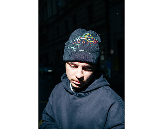 Mütze Mitchell & Ness - NHL Line Light Knit - Minnesota Wild - Black