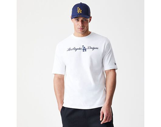 T-Shirt New Era - MLB Graphic Oversized Tee - LA Dodgers - White