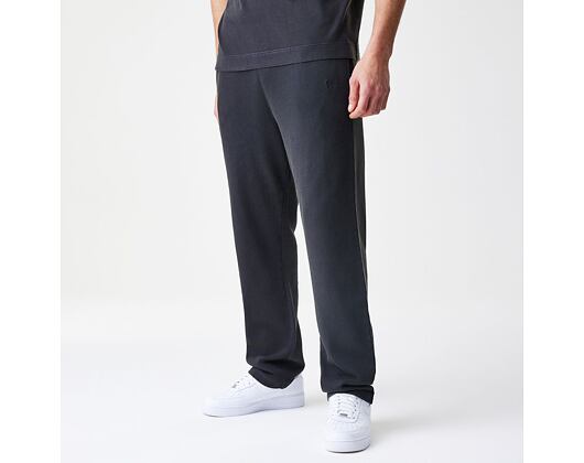 Hose New Era - Branded Washed Straight Sweatpants - Black