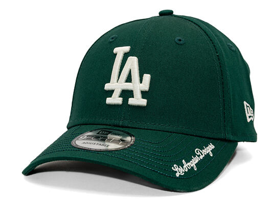 Kappe New Era - MLB Visor Script 9FORTY - LA Dodgers - Dark Green