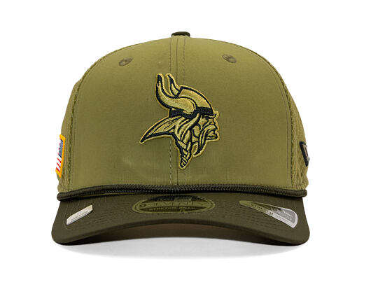 Kappe New Era - NFL25 "Salute to Service" - 9SEVENTY Stretch-Snap - Minnesota Vikings 