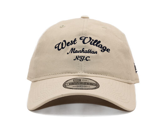 Kappe New Era - Branded Wordmark 9TWENTY - Stone