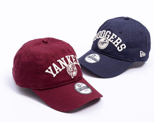 Kinder Kappe New Era - MLB College 9TWENTY - NY Yankees - Burgundy
