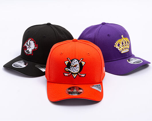 Kappe New Era - NHL 9SEVENTY Stretch-Snap - Anaheim Ducks - Team Color