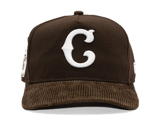 Kappe New Era - MLB Cooperstown Cord 19TWENTY - Chicago Cubs - Brown