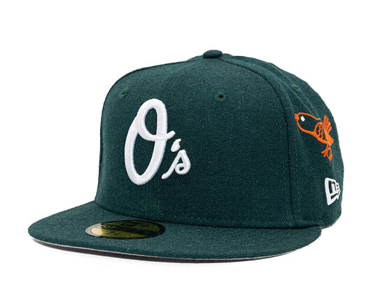 Kappe New Era - MLB "Image Drop" ALL OVER 59FIFTY - Baltimore Orioles - Dark Green