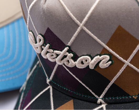 Kappe Stetson - Trucker Cap Argyle