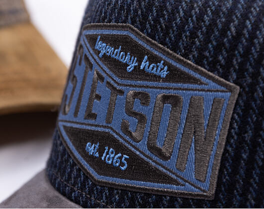 Kappe Stetson - Trucker Cap Goat Suede Wool