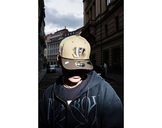 Kappe New Era - NFL25 "Salute to Service" - 9SEVENTY Stretch-Snap - Cincinnati Bengals 