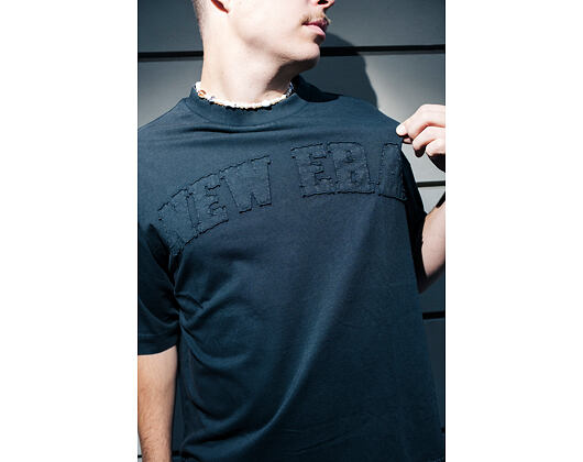 T-Shirt New Era - Branded Washed Oversized Tee - Black